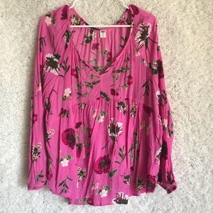 Floral Print Blouse